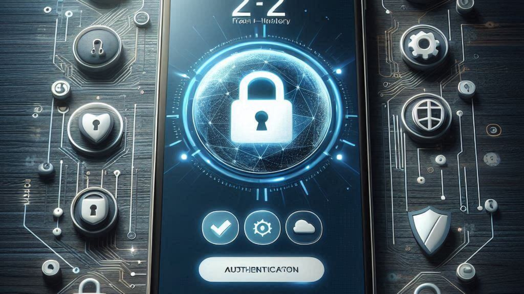 two-factor authentication cover image for a website post
