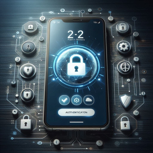 two-factor authentication cover image for a website post